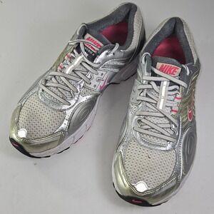 Nike Zoom Vomero 4 Women's Running Shoes Silver Pink Size 9